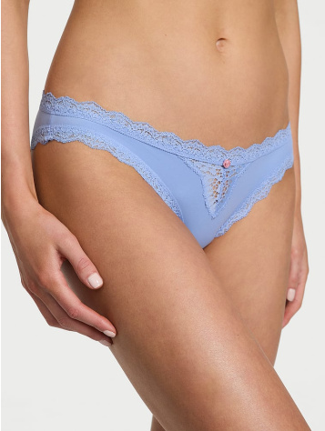 Bikini nohavičky s čipkovým lemom
