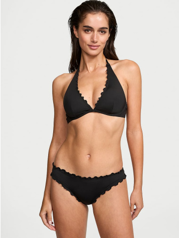 VS Archives Základný s volánmi Halter Bikini Vrchný diel