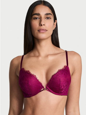 Bombshell Add-2-Cups Rose Lace Push-up podprsenka