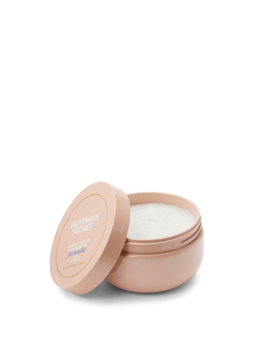 Šľahaný telový peeling Vanilková orchidea a santalové drevo 216 g