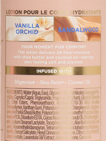 Hydratačné telové mlieko Vanilla Orchid Sandalwood 296 ml