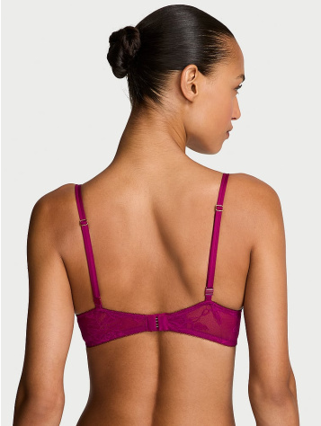 Čipkovaná Push-Up Podprsenka Rose