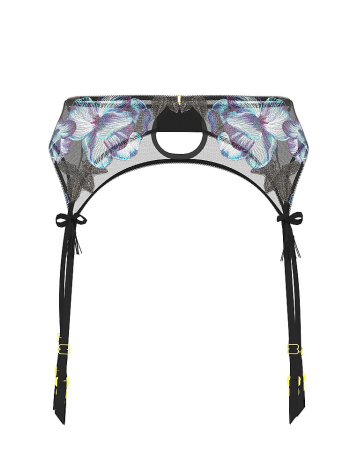 Podväzkový Pás S Výšivkou Electric Orchid