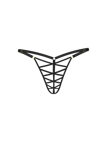Strappy Lace-Up Adjustable V‑String