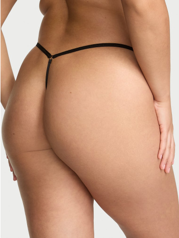 Strappy Lace-Up Adjustable V‑String