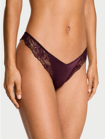 Čipkované Nohavičky S Vysokým Okrajom Rose Cheeky Panty