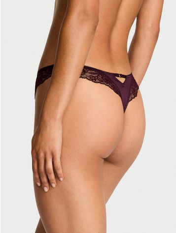 Čipkované Nohavičky S Vysokým Okrajom Rose Cheeky Panty