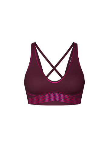 Športová podprsenka VSX Elevate™ Refined Contours s hlbokým výstrihom