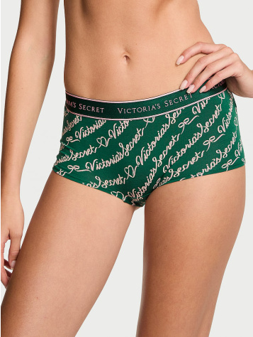 Logo Bavlnené Boyshort Nohavičky