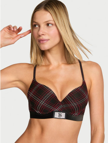 Perfect Shape Shine Patch Velvet Push-Up Podprsenka