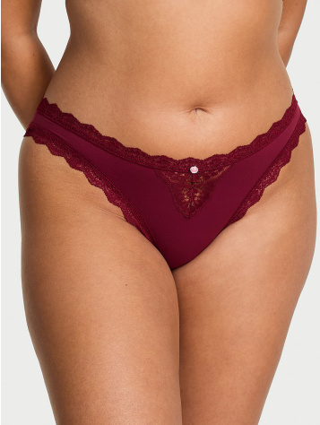 Bikini Nohavičky S Čipkovaným Lemom