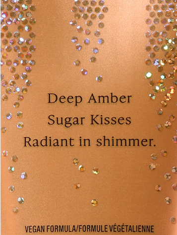 Trblietavé Parfumované Telové Mlieko Amber Romance