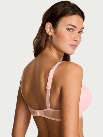 Bombshell Add-2-Cups  Push-Up Podprsenka, Remienok so Leskom