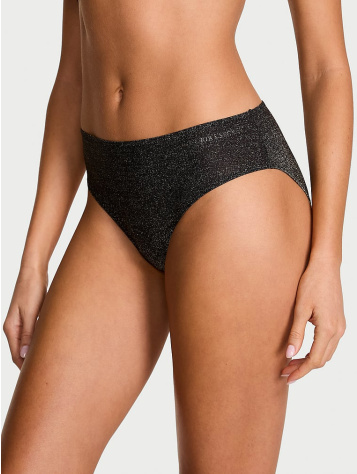 Body By Victoria Flex Shimmer Mid‑Rise Bikini Nohavičky