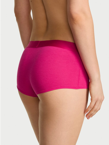 Logo Bavlnené Boyshort Nohavičky So Srdiečkovým Shine Patch