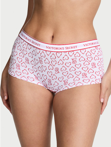 Logo Bavlnené Boyshort Nohavičky