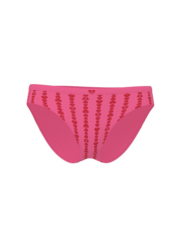 Bikini Seamless Nohavičky S Heart Stripe Dizajnom