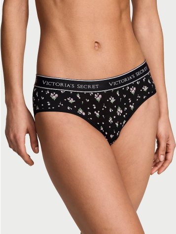 Logo Cotton Hiphugger Panty