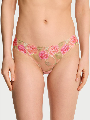 Sweet Melody Embroidery – brazílske nohavičky s výšivkou