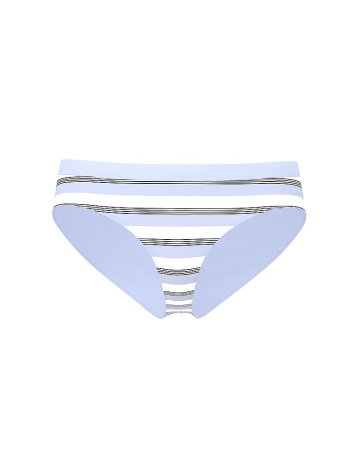 Bezšvové pruhované bikini nohavičky