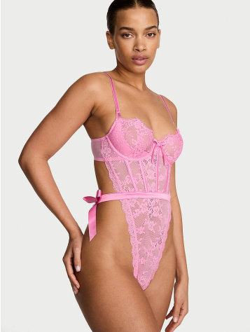 Čipkované body Wicked bez výstuže.