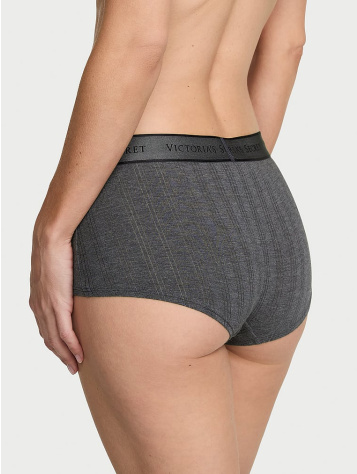 Ultra-Fine Modal Logo Boyshort Panty