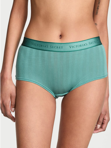 Boyshort nohavičky z ultra jemného modalu s logom.