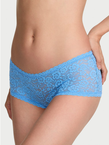 Čipkované nízkopásové boyshort nohavičky