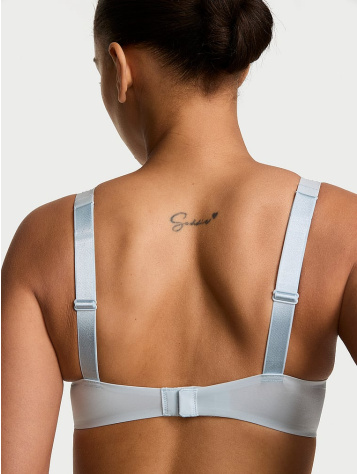 Bombshell Add-2-Cups push-up podprsenka s ombré pruhmi a lesklými ramienkami