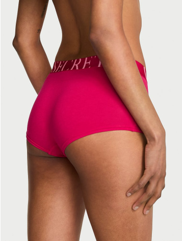 Bavlnené boyshort nohavičky s rozšíreným logom