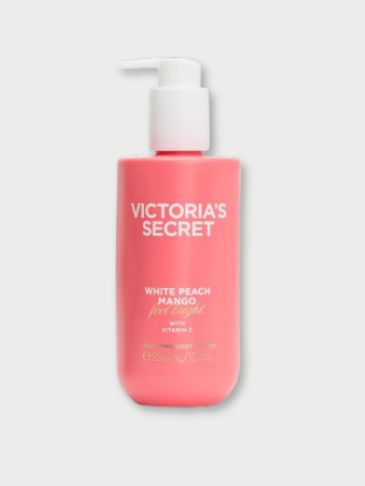 Victoria's Secret burgundy nail polish on a light grey background