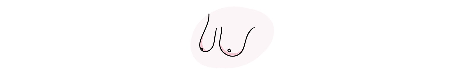 Breast shape Relaxed