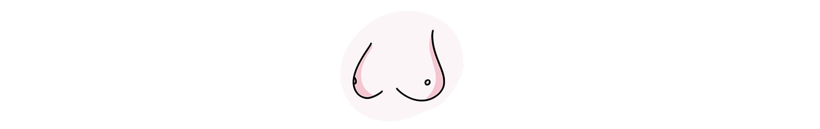 Breast shape Side set