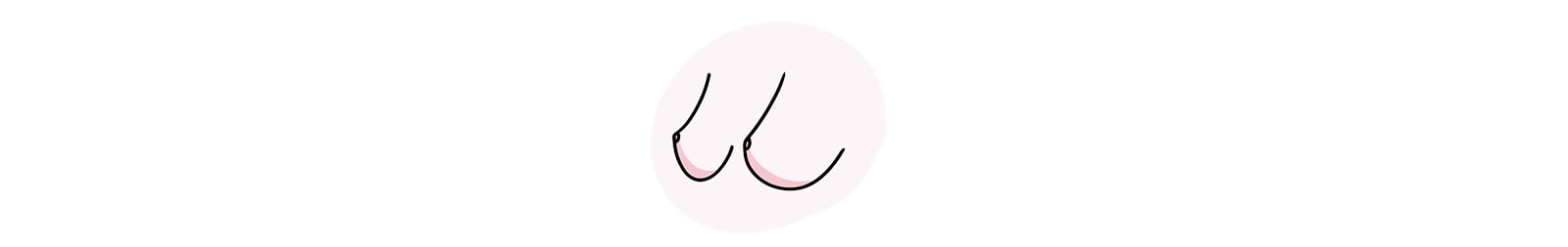 Breast shape Teardrop